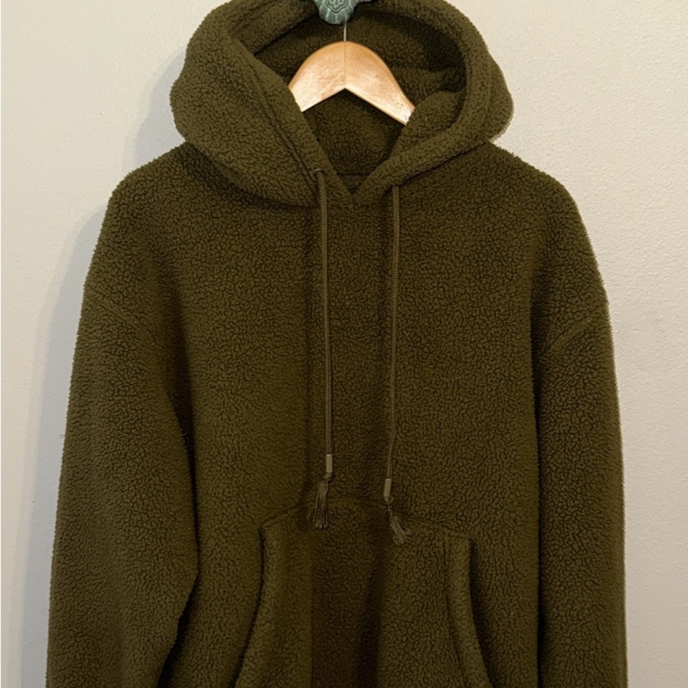 Urban Outfitters Cozy Olive Green Hoodie